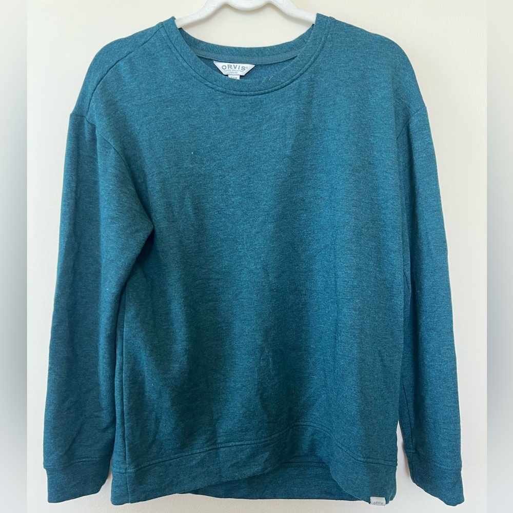 Orvis Classic Collection pullover sweatshirt men S lightweight casual soft lined